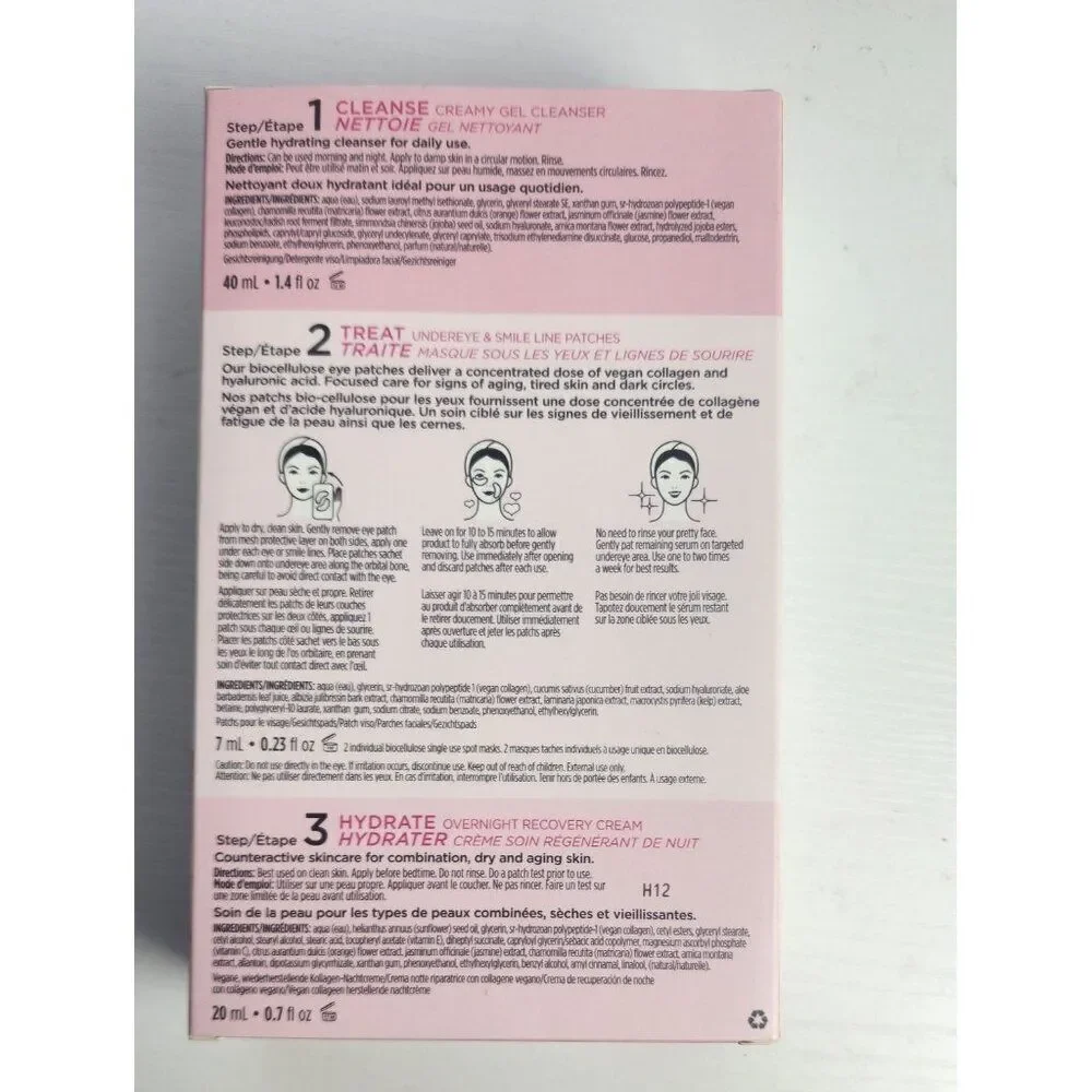 NEW Pacifica Vegan Collagen Skincare Kit